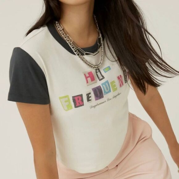 Hi-Frequency Ransom Shrunken Babydoll Tee size 3X NWT - Picture 1 of 4
